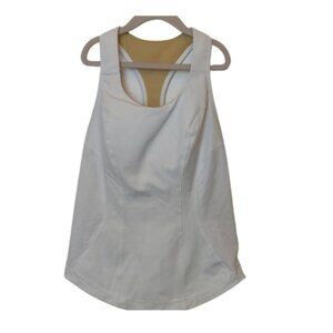 Lululemon Racerback White Tank Top Size 6